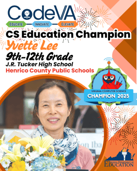 Yvette Lee CS Champions 2025